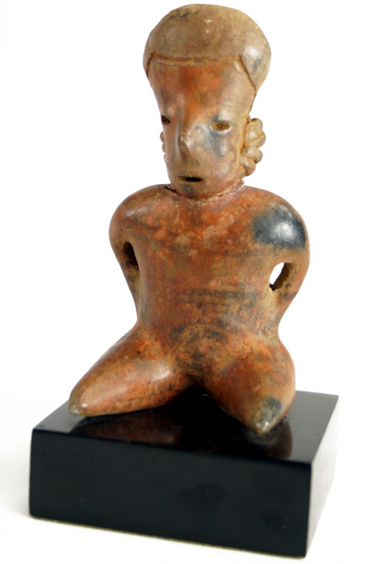 PRE-COLUMBIAN JALISCO/COLIMA POTTERY FIGURE, (1 of 3)