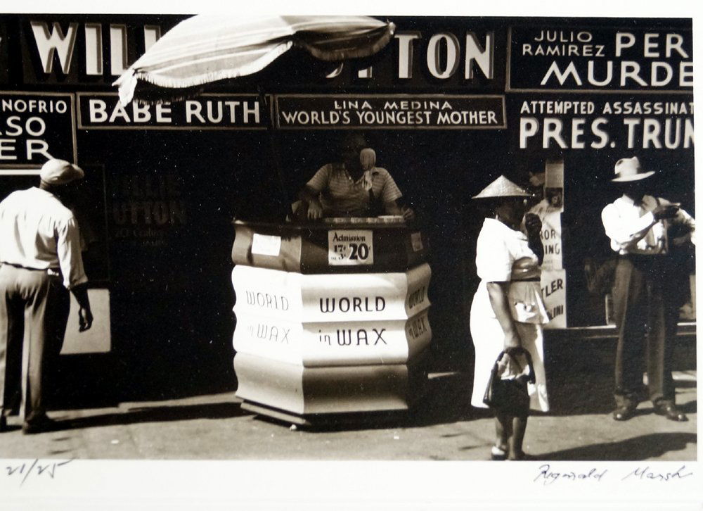 REGINALD MARSH (AMERICAN 1898-1954), GELATIN SILVER (1 of 1)