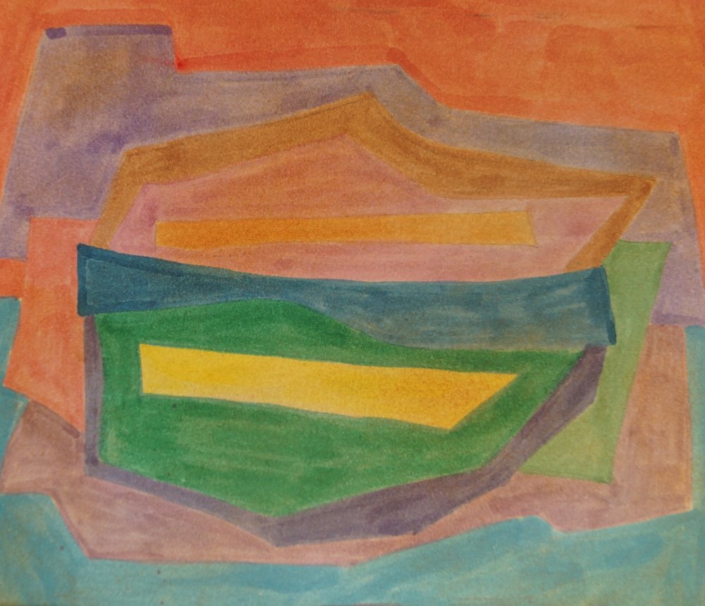 RUSSIAN SCHOOL (20TH CENTURY), GRAPHITE AND WATERCOLOR (1 of 1)