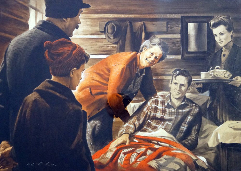 JOHN GOULD (AMERICAN 1906-1996), WATERCOLOR AND GOUACHE (1 of 2)