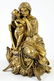 JEAN JULES SALINSON (FRANCE 1823-1902) GILT BRONZE