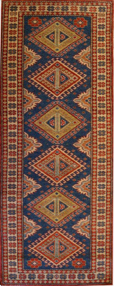 KAZAK RUNNER. 2'7" X 9'7" (1 of 3)