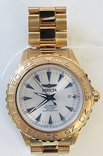 INVICTA GILT STAINLESS, (2303) 21-JEWEL PRO DIVER (1 of 3)
