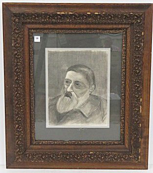 FRENCH SCHOOL (20TH CENTURY), CHARCOAL SKETCH OF A (1 of 5)