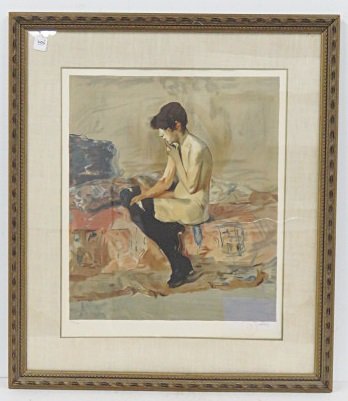 LAURENT MARCEL SALINAS (FRENCH 1913-2010), LITHOGRAPH, (1 of 6)