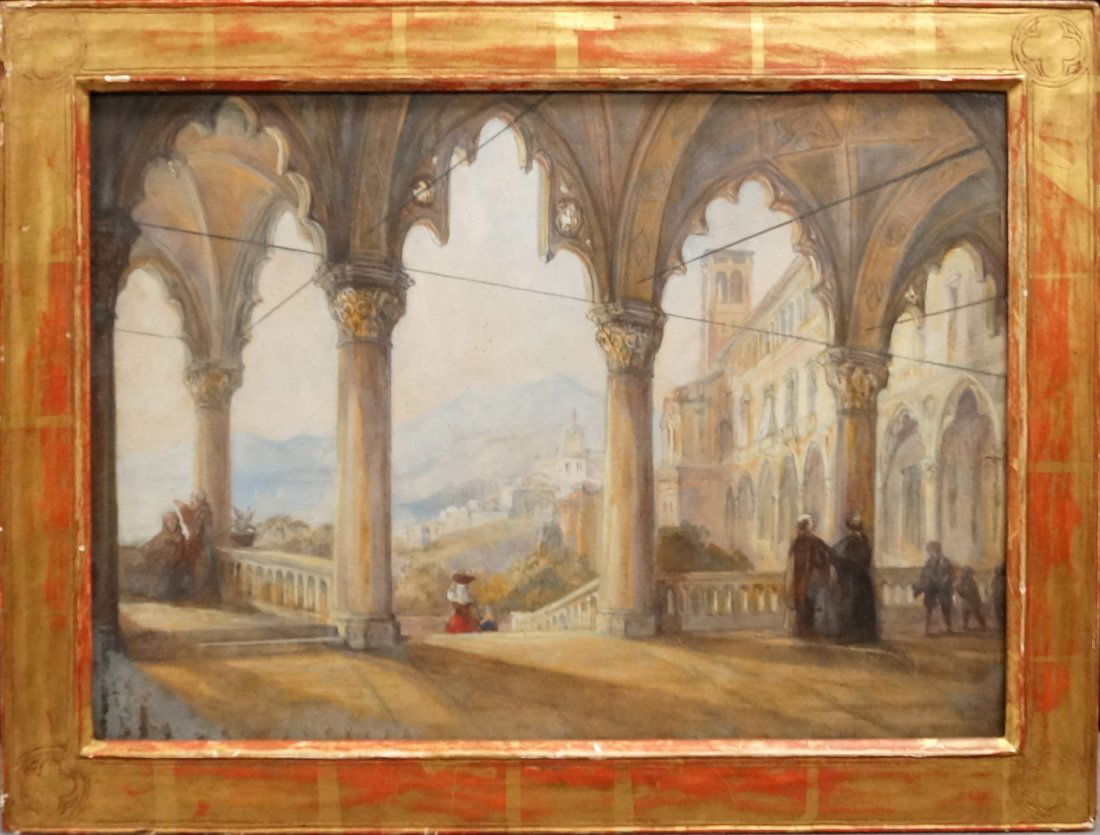 ITALIAN SCHOOL (19/20TH CENTURY), WATERCOLOR AND (1 of 1)