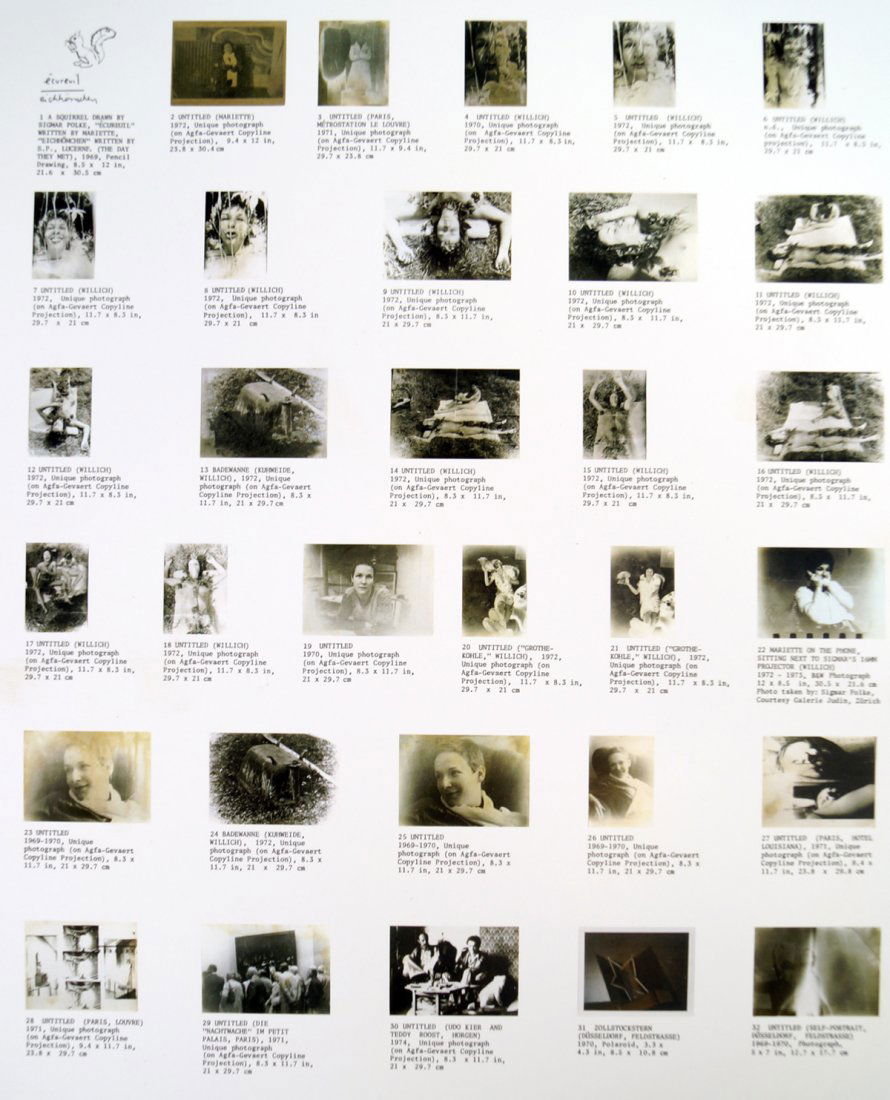 RE-ISSUE SET SIGMAR POLKE (GERMAN 1941-2010) (1 of 5)