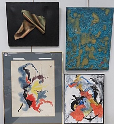 MIMI JAFFE (AMERICAN 20TH CENTURY), LOT (4) ORIGINAL (1 of 6)