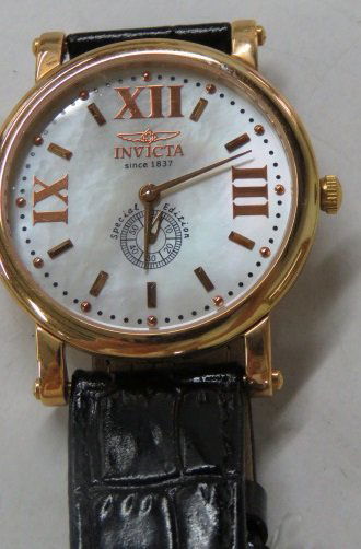 INVICTA GILT STAINLESS (2818) SPECIAL EDITION QUARTZ (1 of 2)