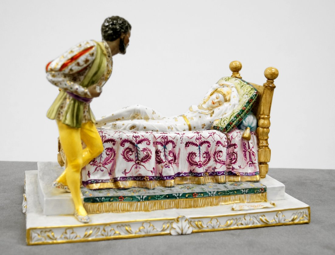 LUIGI TABRIS (ITALIAN 1883-1952), FIGURAL PORCELAIN (1 of 3)