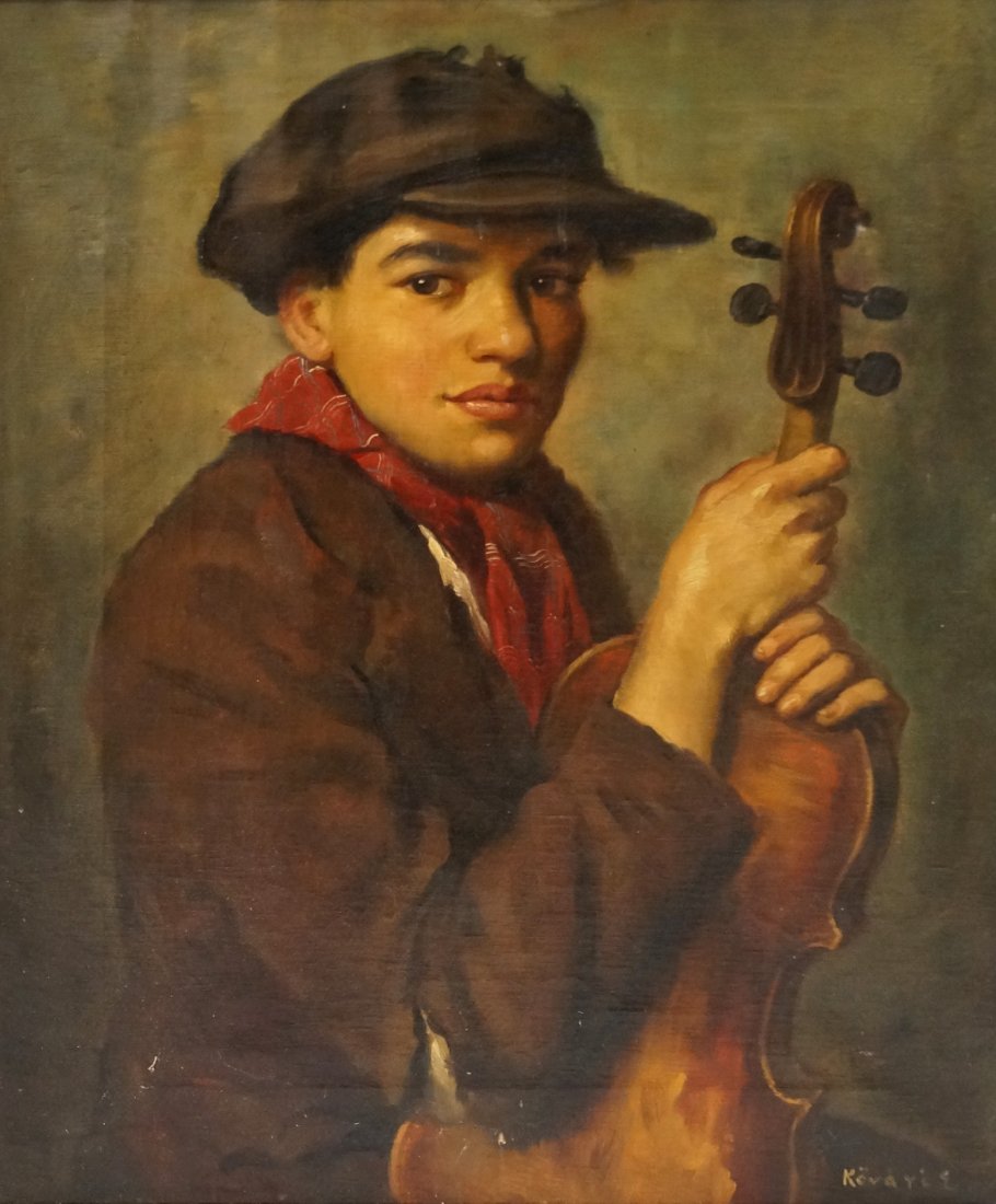 EUROPEAN SCHOOL (19/20TH CENTURY), OIL ON CANVAS, YOUNG (1 of 2)