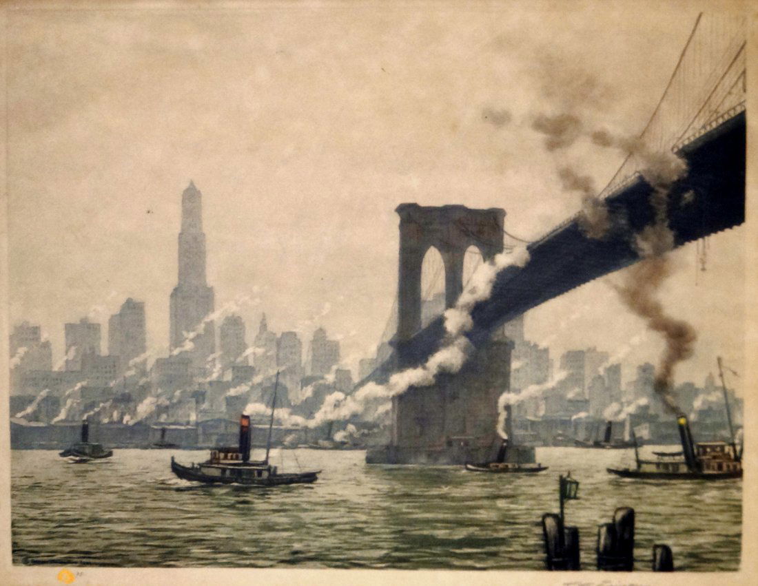 TAVIK FRANTISCK SIMON (CZECH/FRENCH 1877-1942), ETCHING (1 of 3)