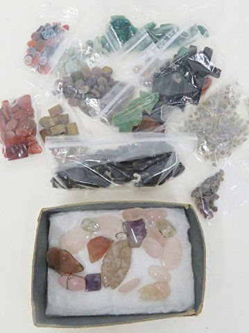 LOT ASSORTED INCLUDING HARDSTONE POLISHED AND (1 of 3)