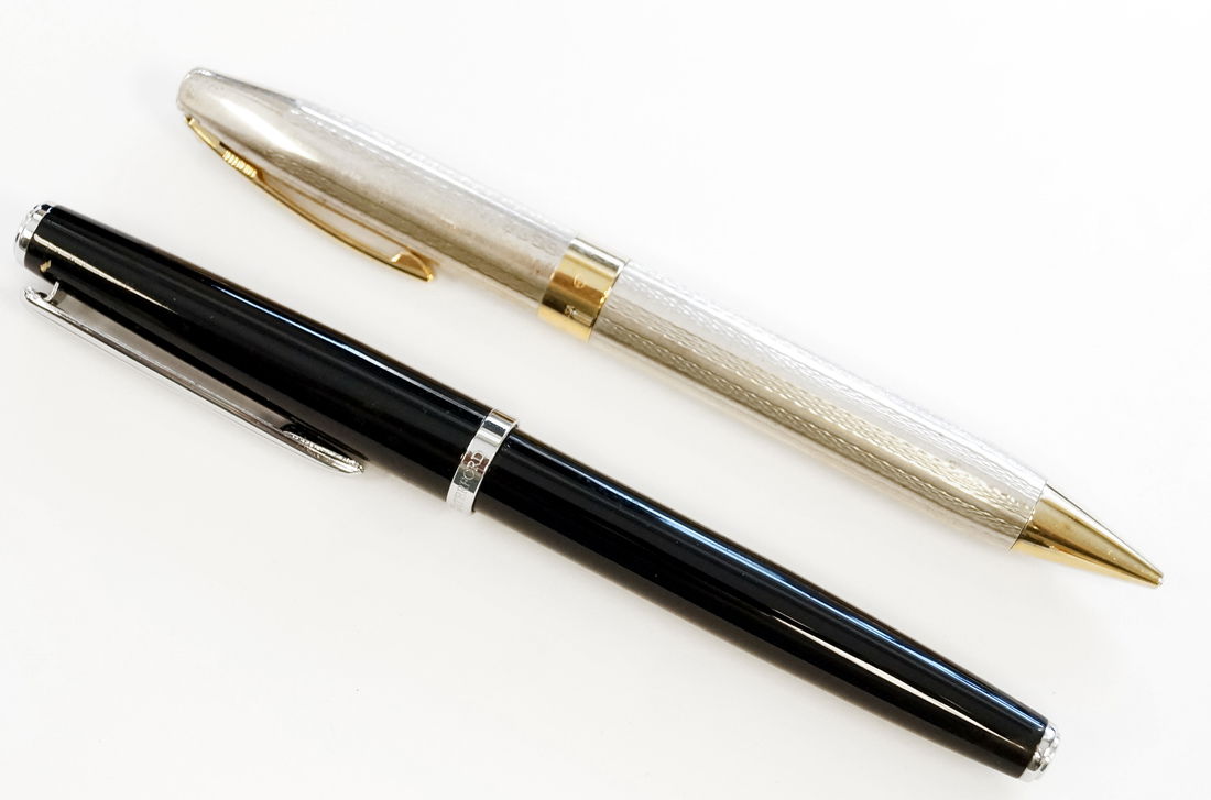 LOT (2) INCLUDING SHEAFFER PFM STERLING SILVER (1 of 1)