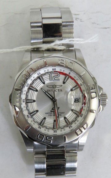 INVICTA STAINLESS (2312) AUTOMATIC S1 RACING TEAM: INVICTA STAINLESS (2312) AUTOMATIC S1 RACING TEAM LIMITED EDITION #1148/3000 WRISTWATCH WITH BRACELET BAND