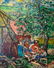 DAVID BURLIUK (RUSSIAN/AMERICAN 1882-1967), OIL ON
