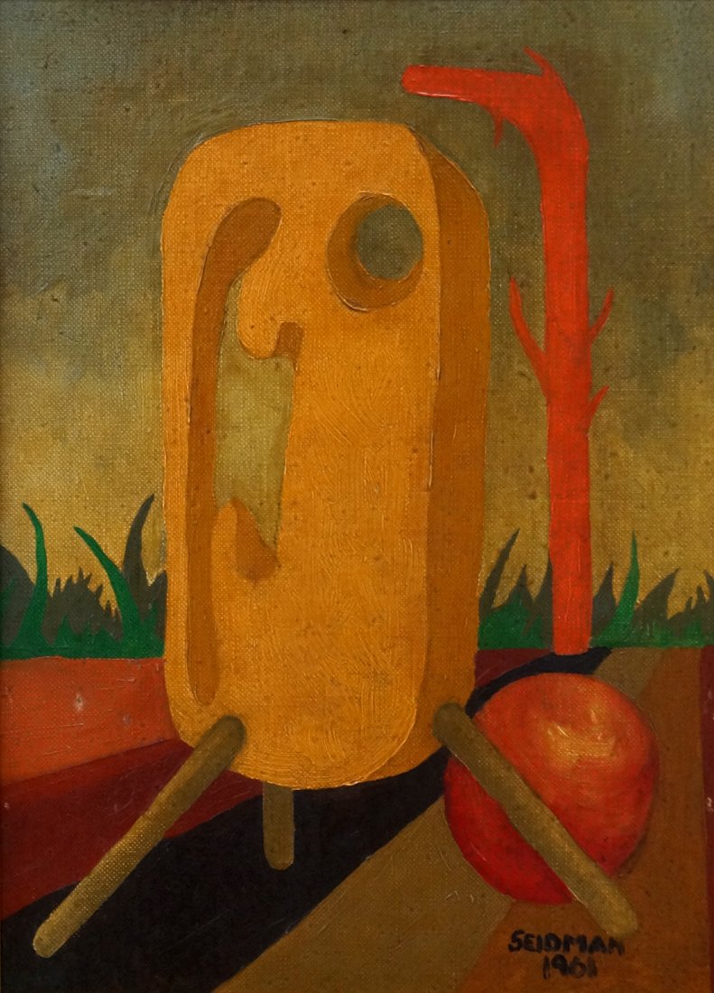 CHARLES SEIDMAN (AMERICAN NY 1942-), OIL ON CANVAS (1 of 2)