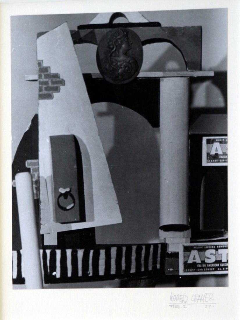 KONRAD CRAMER (1888-1963): KONRAD CRAMER (1888-1963), SILVER GELATIN PRINT, ASTI, 1959, SLR "KONRAD CRAMER, FEB. 2 59". IMAGE 9 1/2" X 7 1/4"; FRAMED AND GLAZED 23" X 19" PROVENANCE: FRANKLIN RIEHLMAN FINE ART, NYC