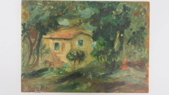 FRENCH SCHOOL (20TH CENTURY), OIL ON ARTIST BOARD, (1 of 2)