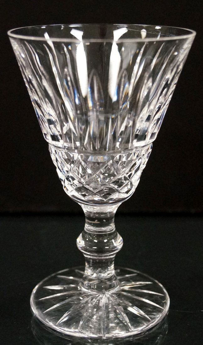 LOT (18) WATERFORD CRYSTAL INCLUDING (12) RED WINES, 5" (1 of 1)