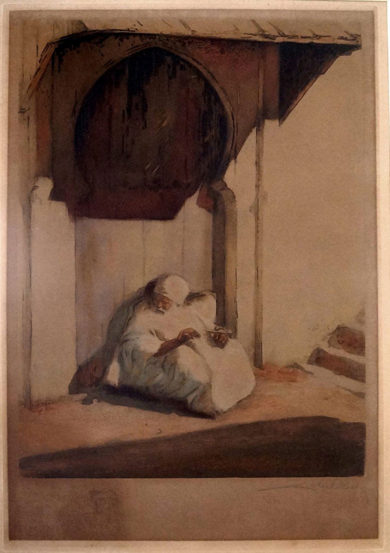 ENGLISH SCHOOL (19/20TH CENTURY), ETCHING AND AQUATINT, (1 of 1)