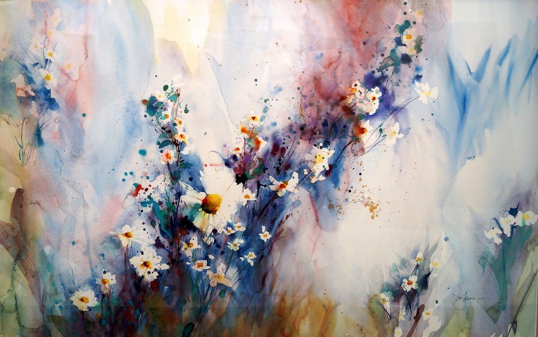 TOM JAMES (AMERICAN/NJ 20TH CENTURY), WATERCOLOR ON (1 of 2)