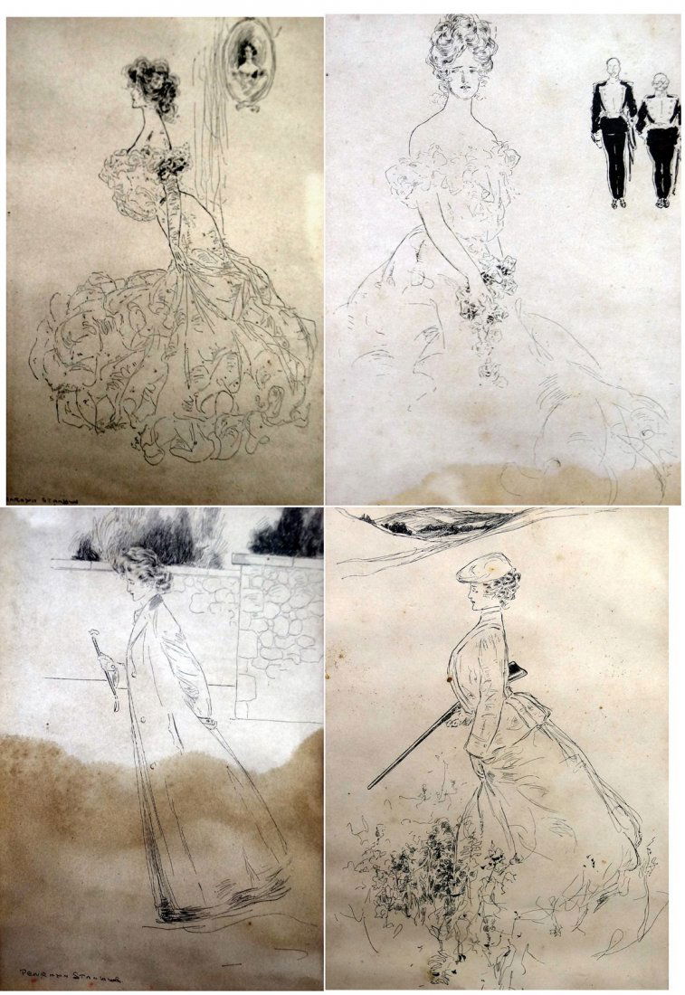 LOT (4) PENRHYN STAN LAWS 1887-1957 SKETCHES (1 of 1)