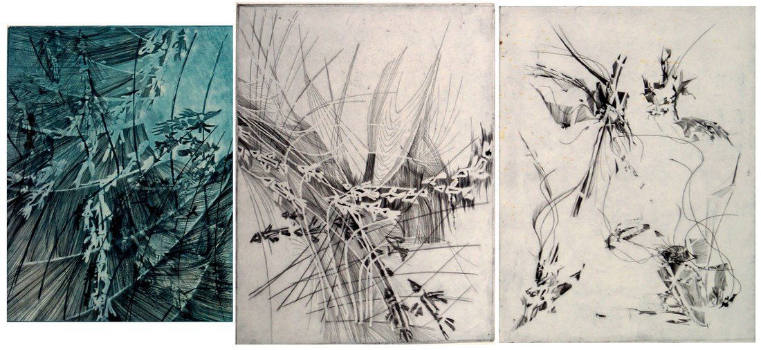 RICHARD ROYCE (AMERICAN 20TH CENTURY), LOT (3) ETCHINGS (1 of 1)