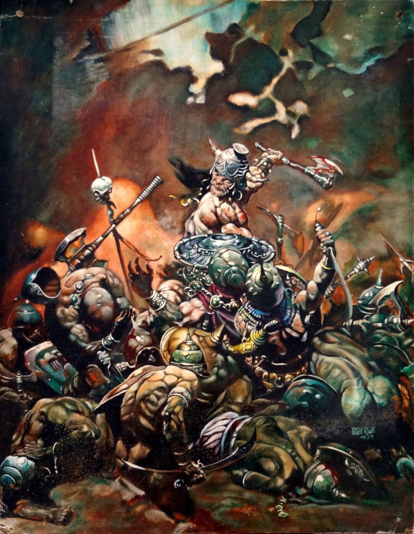 AMERICAN SCHOOL (20TH CENTURY), OIL ON ARTIST BOARD, (1 of 2)