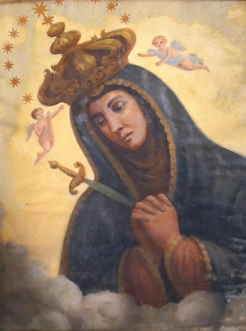 SPANISH COLONIAL SCHOOL (19/20TH CENTURY), OIL ON (1 of 1)