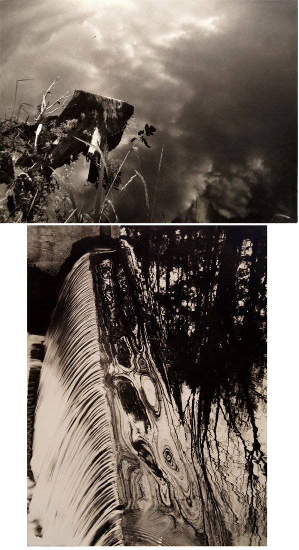 JAPANESE SCHOOL (20TH CENTURY), LOT (2) SILVER PRINT (1 of 3)