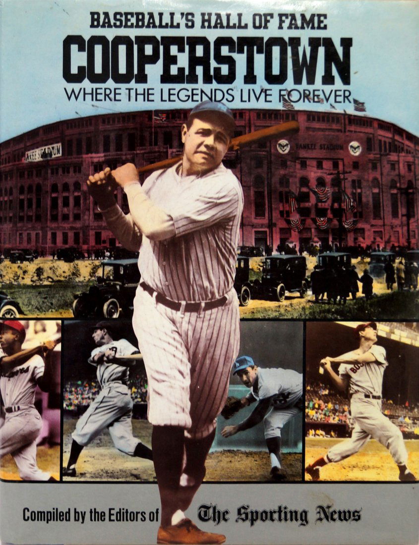 JOE DIMAGGIO SIGNED VOLUME, COOPERSTOWN WHERE THE (1 of 1)