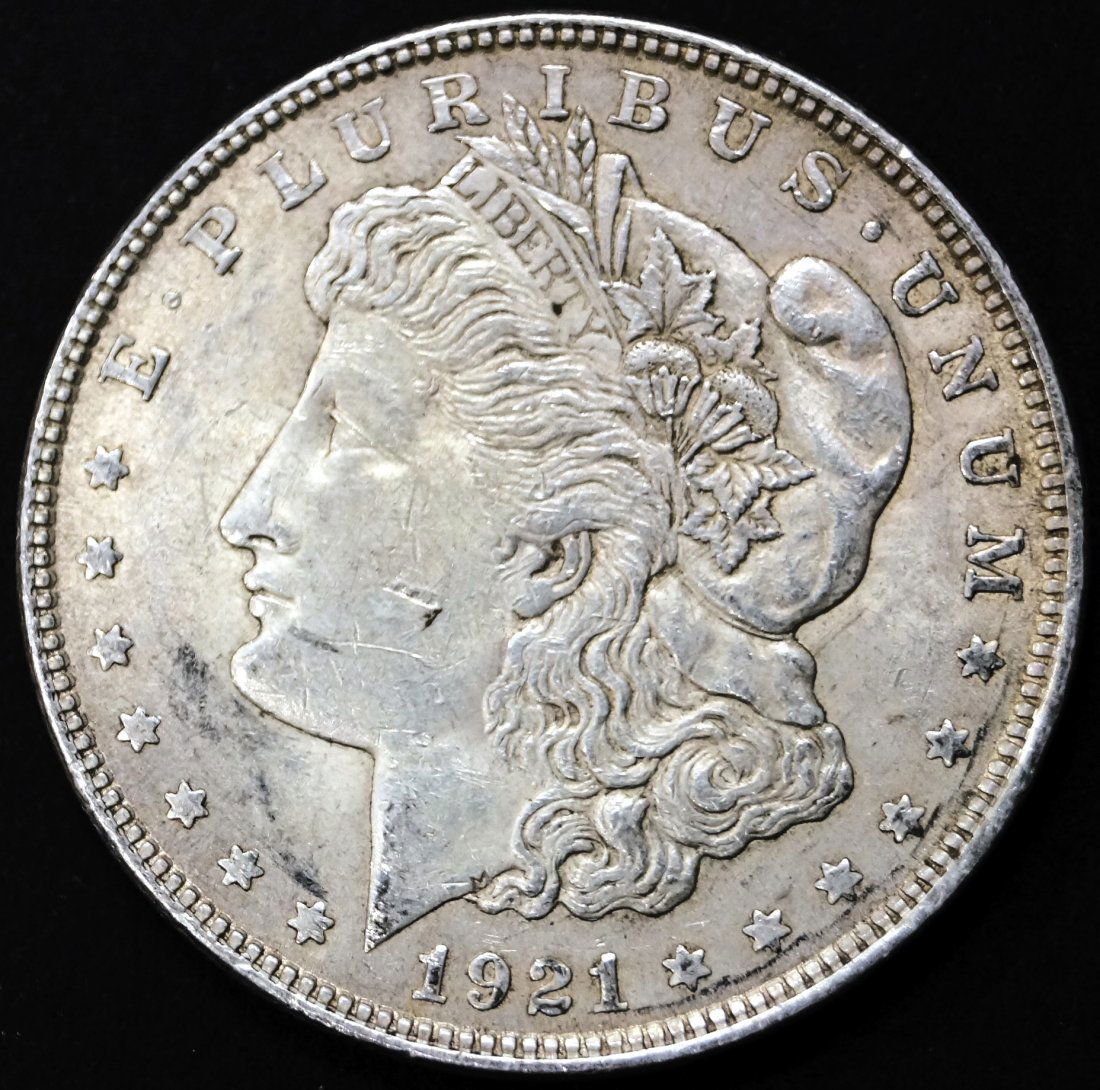 LOT (18) ASSORTED MORGAN SILVER DOLLAR COINS (1 of 1)