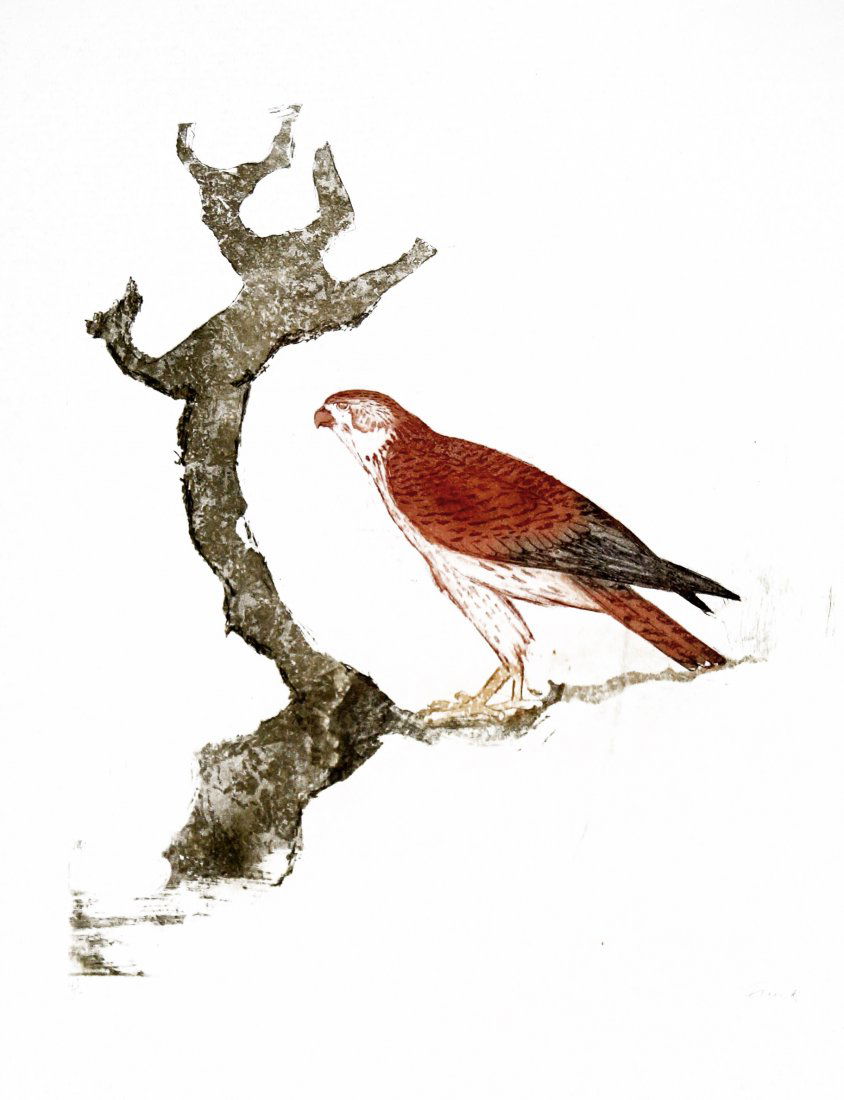 DAME ELISABELTH FRINK (UK 1930-1993), ETCHING AND (1 of 2)