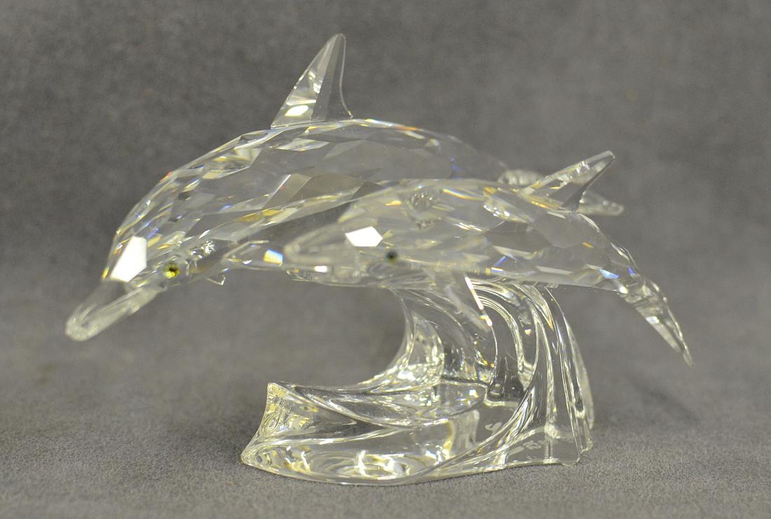 SWAROVSKI CRYSTAL DOLPHINS (1 of 2)