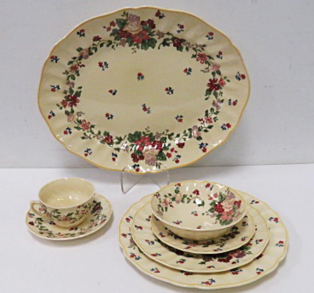 ROYAL DOULTON WILDFLOWER PARTIAL DINNER SERVICE (1 of 3)