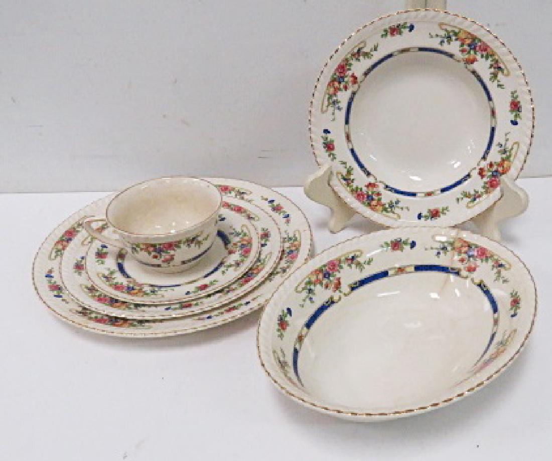 JOHNSON BROTHERS (ENGLAND) PARTIAL DINNER SERVICE, "OLD (1 of 3)