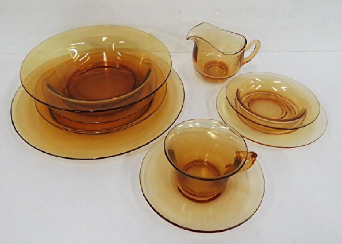 CAMBRIDGE AMBER PARTIAL SERVICE (53 PIECES) INCLUDING (1 of 1)
