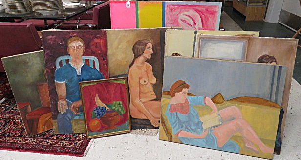 CHARLES SEIDMAN (AMERICAN 1942-), LOT (10) ASSORTED OIL (1 of 4)