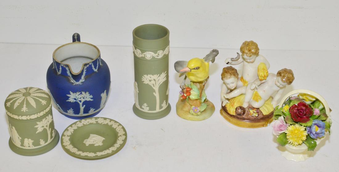 LOT (7) ENGLISH AND ITALIAN PORCELAIN INCLUDING (4) (1 of 1)