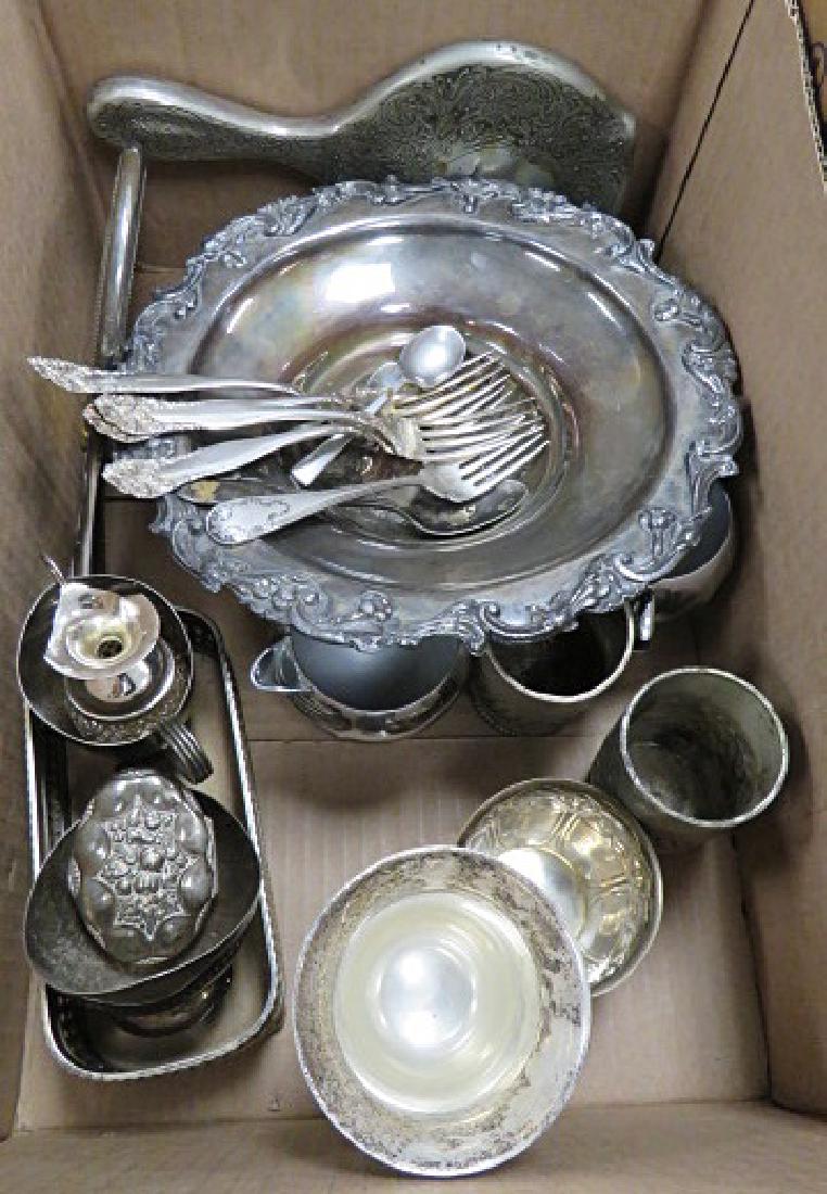 LOT ASSORTED SILVER PLATE (1 of 4)