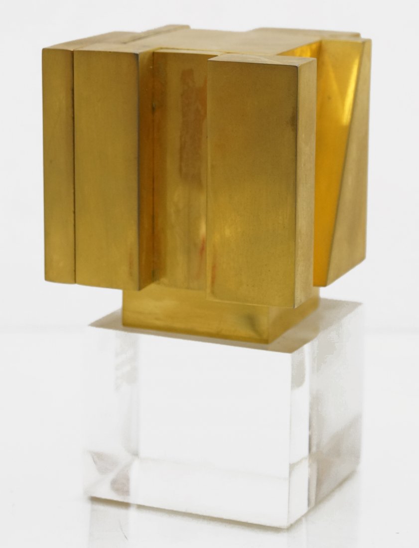 WM TARR (AMERICAN 1925-2006), GILT BRONZE BRUTALIST (1 of 3)