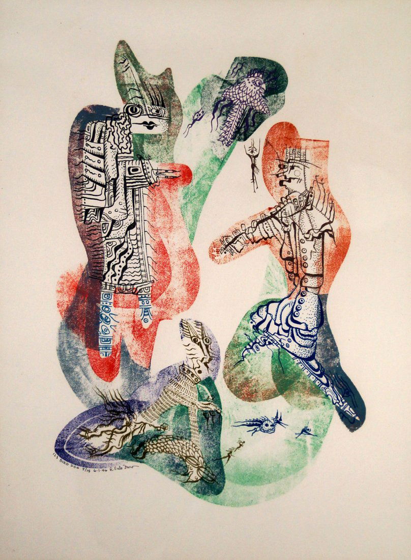 ROBERT VALE FARO (AMERICAN 1902-1988), COLOR SERIGRAPH, (1 of 1)