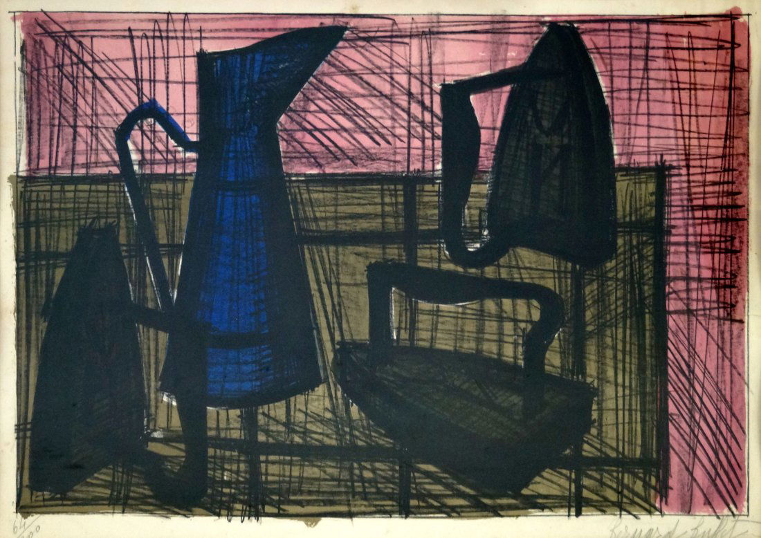 BERNARD BUFFET (FRENCH 1928-1999), COLOR LITHOGRAPH, (1 of 2)