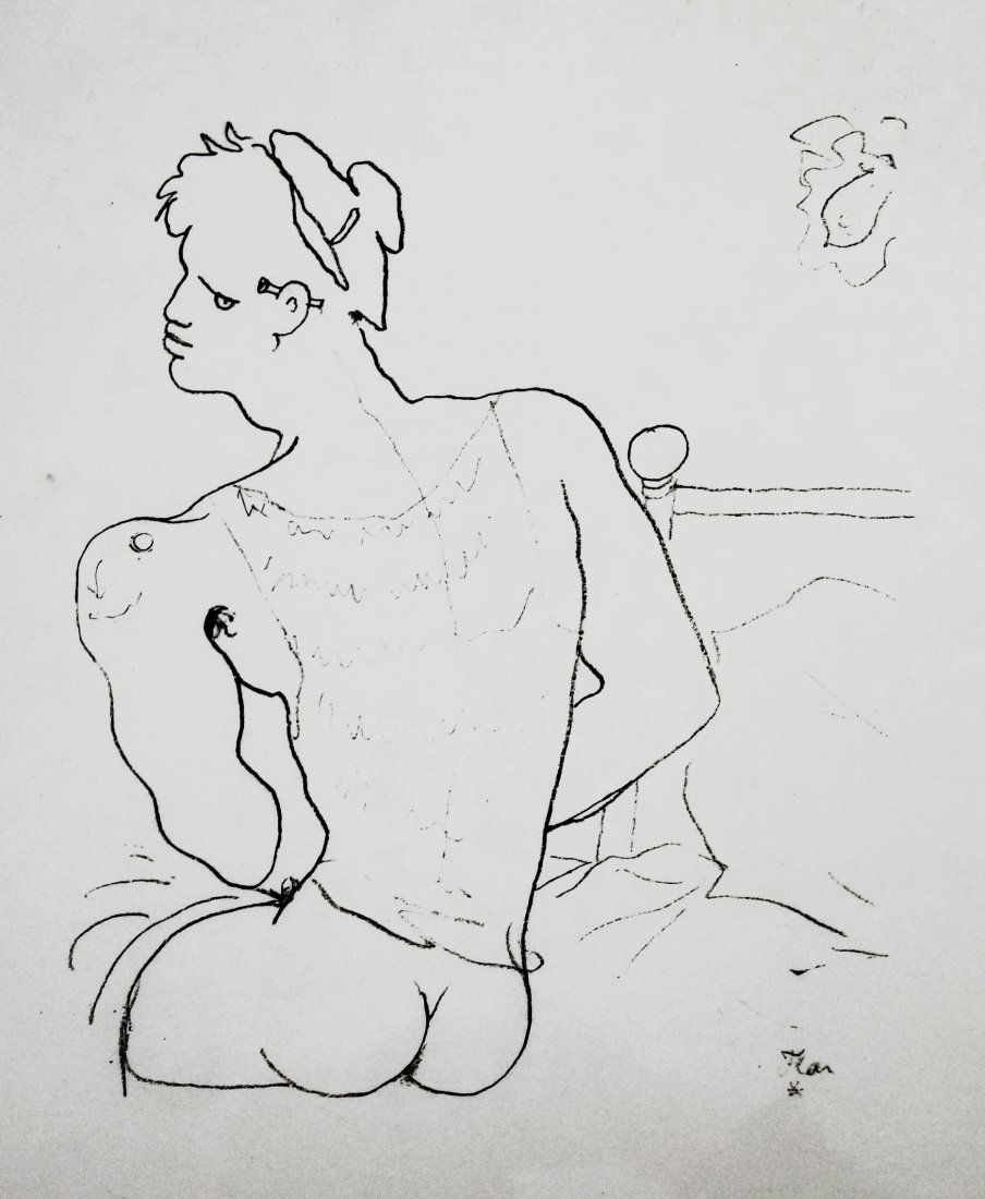 JEAN MAURICE EUGENE COCTEAU (BELGIUM/FRANCE 1889-1963), (1 of 1)