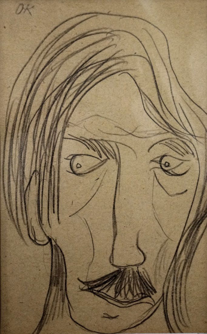 AUSTRIAN SCHOOL (20TH CENTURY), GRAPHITE ON PAPER, MALE (1 of 1)