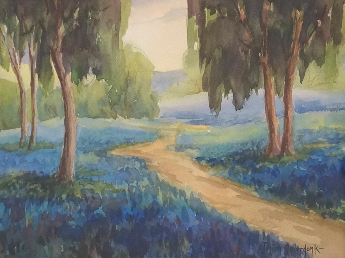 AMERICAN SCHOOL (20TH CENTURY), WATERCOLOR, UNTITLED (1 of 2)