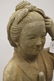 JAPANESE CARVED STONE GARDEN FIGURE OF A FARMER. HEIGHT - 2