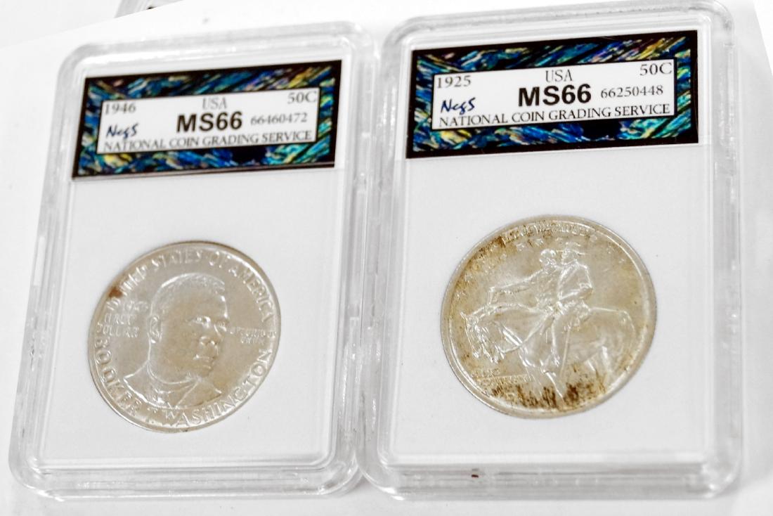 LOT (2) INCLUDING 1925 STONE MOUNTAIN (NCGS, MS-66) AND (1 of 1)