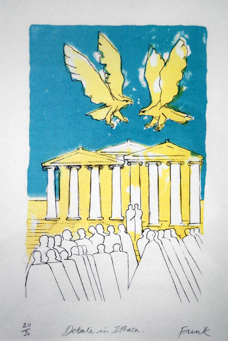 DAME ELISABELTH FRINK (UK 1930-1993), COLORED (1 of 3)